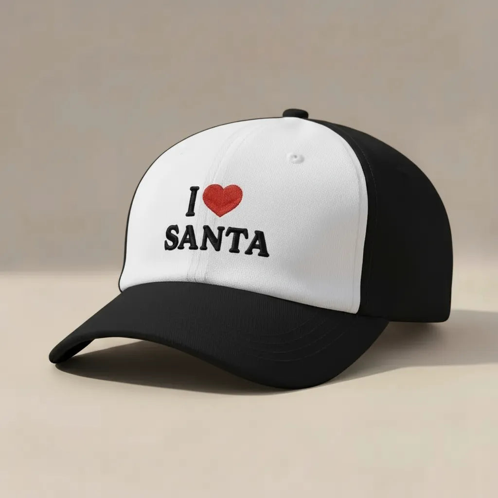 I ❤️ Santa Dad Cap
