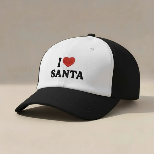 I ❤️ Santa Dad Cap