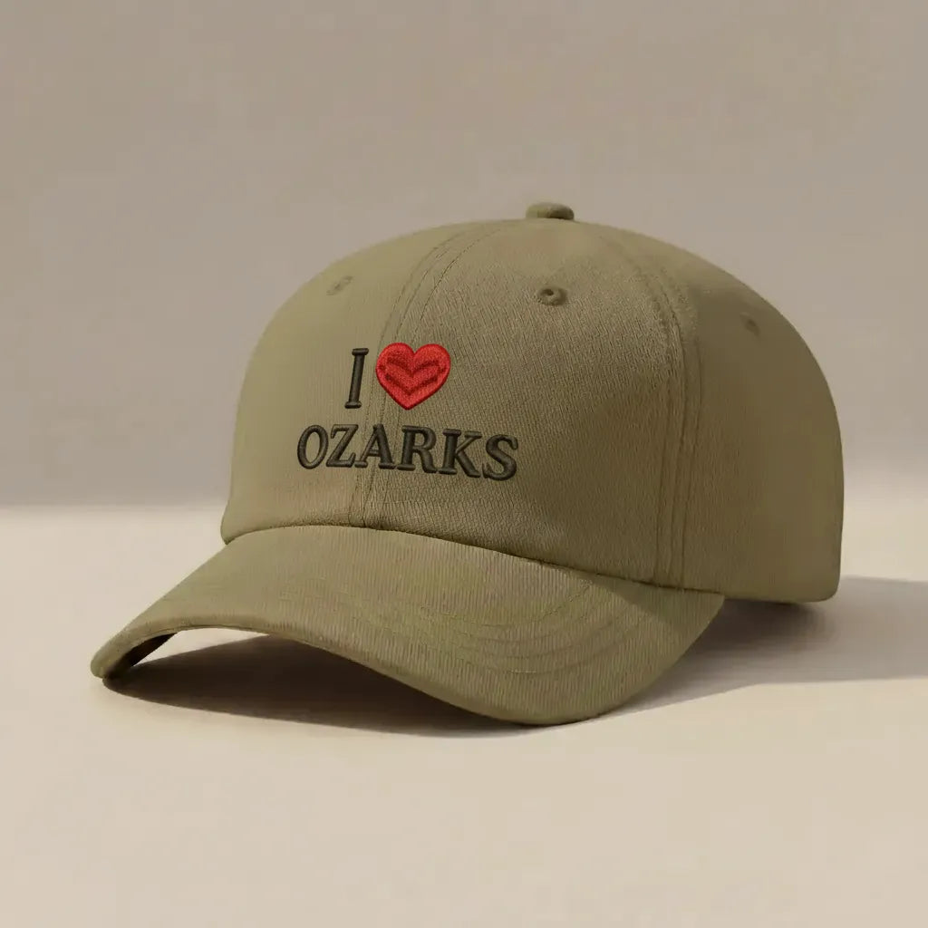 I ❤️ Ozarks Dad Cap