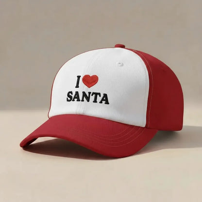 I ❤️ Santa Dad Cap