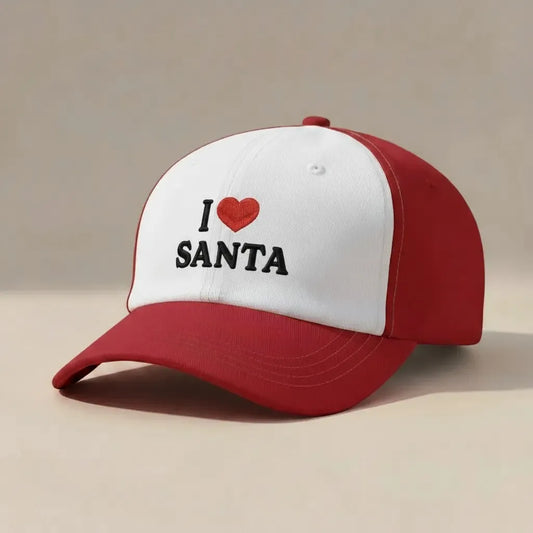 I ❤️ Santa Dad Cap